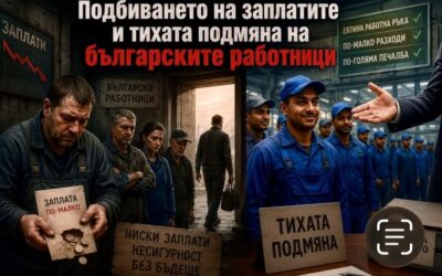 Подбиването на заплатите и тихата подмяна на българските работници